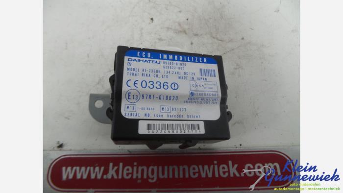 Gebruikte Computer Diversen Daihatsu Sirion Prijs € 40,00 Margeregeling aangeboden door Klein Gunnewiek Autodemontage & Motorentechniek