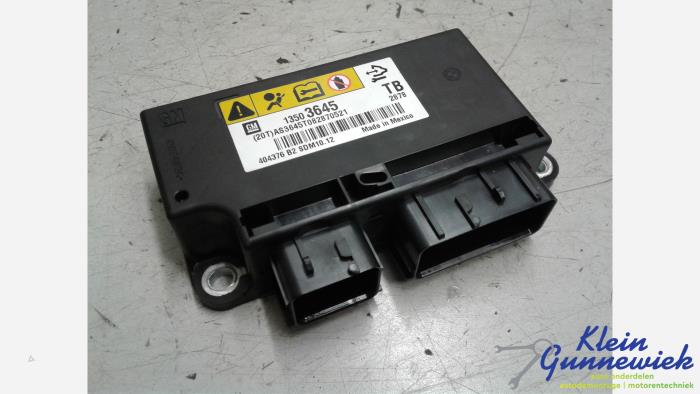 Gebruikte Module Airbag Opel Insignia Prijs € 57,00 Margeregeling aangeboden door Klein Gunnewiek Autodemontage & Motorentechniek