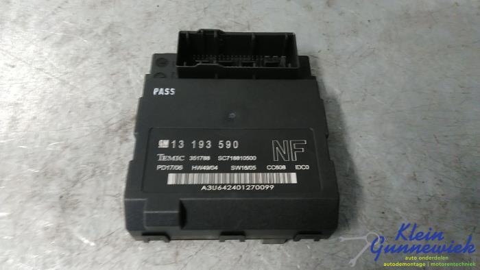 Gebruikte Bodycontrol Module Opel Vectra Prijs € 44,00 Margeregeling aangeboden door Klein Gunnewiek Autodemontage & Motorentechniek