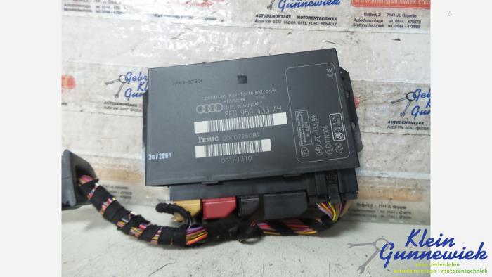 Gebruikte Computer Body Control Audi A4 Prijs € 71,00 Margeregeling aangeboden door Klein Gunnewiek Autodemontage & Motorentechniek