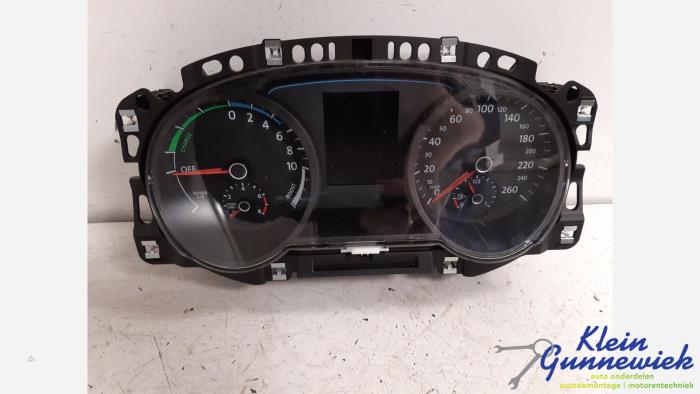 Instrumentenpaneel van een Volkswagen E-Golf 2015