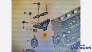 Gebruikte Motorrubber Audi A4 Prijs € 30,00 Margeregeling aangeboden door Klein Gunnewiek Autodemontage & Motorentechniek