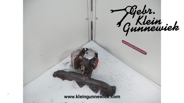 Turbo van een Audi A6 2017