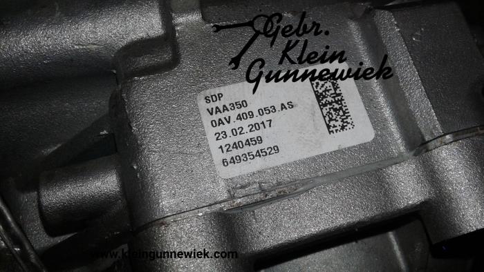 Tussenbak 4x4 van een Volkswagen T-Roc 2017