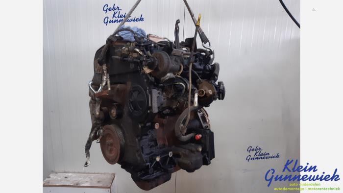Motor van een Ford Transit 2005