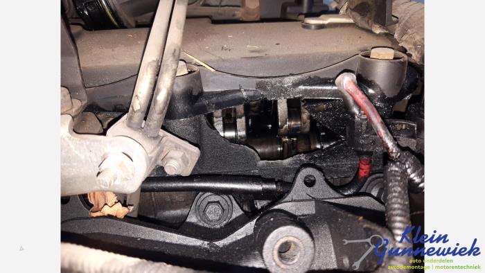 Motor van een Ford Transit 2005