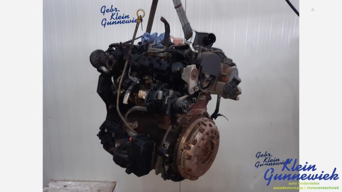 Motor van een Ford Transit 2005