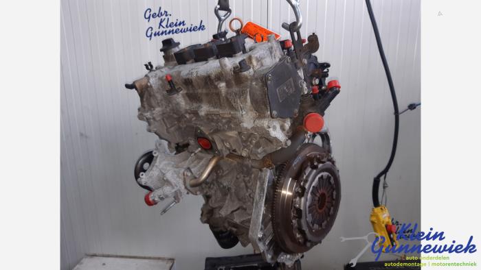 Motor van een Opel Karl 2016