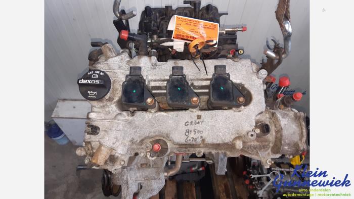 Motor van een Opel Karl 2016