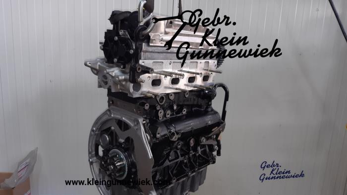 Motor van een Volkswagen Tiguan 2016