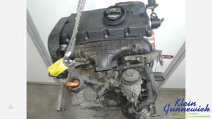 Motor van een Volkswagen Passat 2007