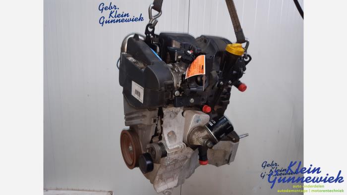Motor van een Renault Clio 2014