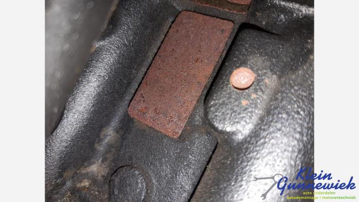 Motor van een Renault Clio 2014