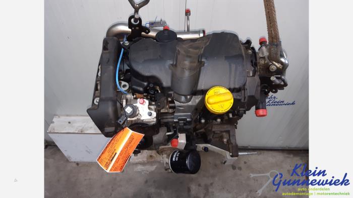 Motor van een Renault Clio 2014