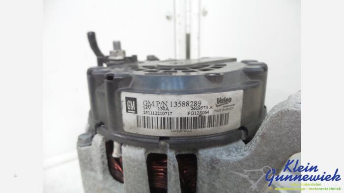 Dynamo van een Opel Mokka 2016