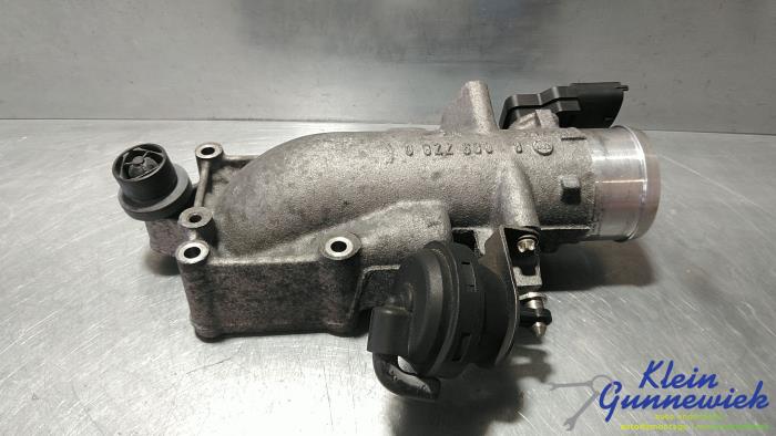 Gebruikte Gasklephuis Opel Zafira Prijs € 27,00 Margeregeling aangeboden door Klein Gunnewiek Autodemontage & Motorentechniek