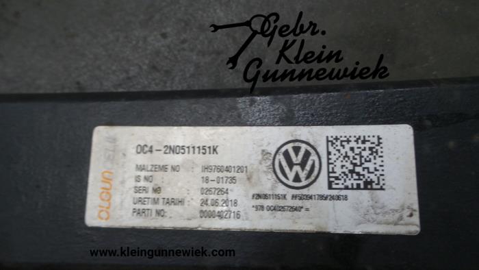 Bladveer achter van een Volkswagen Crafter 2018