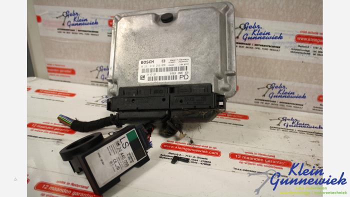 Gebruikte Inspuitcomputer Opel Zafira Prijs € 46,00 Margeregeling aangeboden door Klein Gunnewiek Autodemontage & Motorentechniek