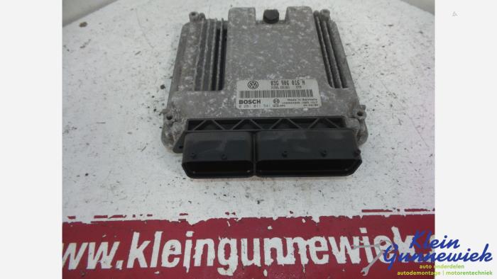 Gebruikte Inspuitcomputer Volkswagen Caddy Prijs € 56,00 Margeregeling aangeboden door Klein Gunnewiek Autodemontage & Motorentechniek