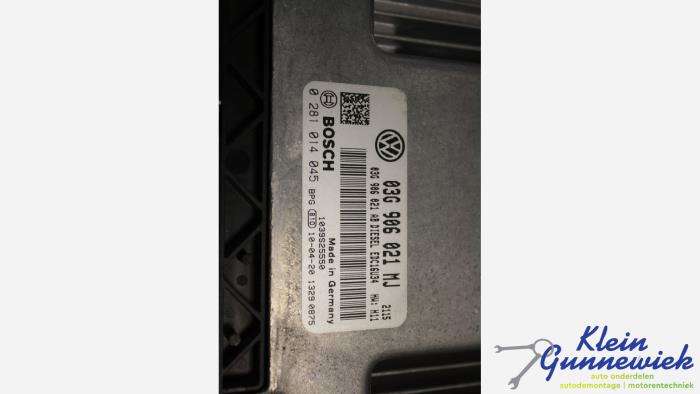 Gebruikte Inspuitcomputer Volkswagen Touran Prijs € 67,00 Margeregeling aangeboden door Klein Gunnewiek Autodemontage & Motorentechniek