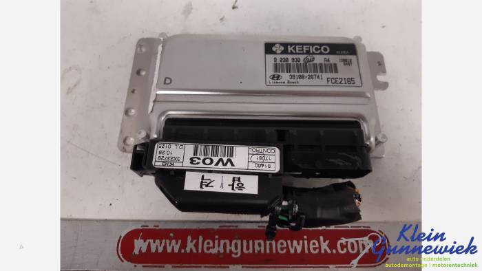 Gebruikte Inspuitcomputer Hyundai Matrix Prijs € 72,00 Margeregeling aangeboden door Klein Gunnewiek Autodemontage & Motorentechniek