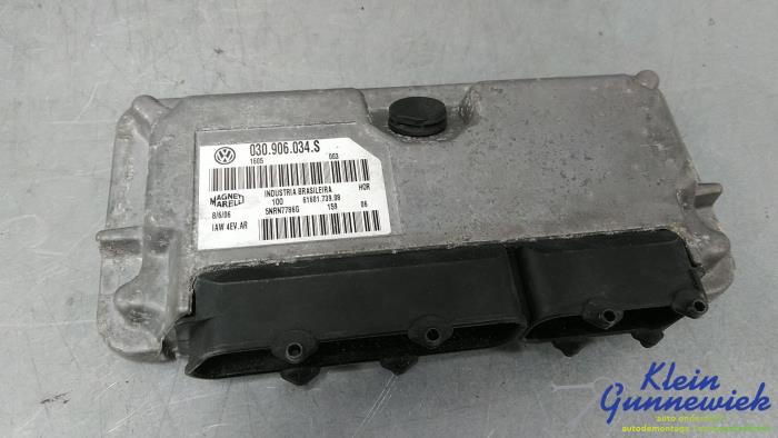 Gebruikte Inspuitcomputer Volkswagen Fox Prijs € 65,00 Margeregeling aangeboden door Klein Gunnewiek Autodemontage & Motorentechniek