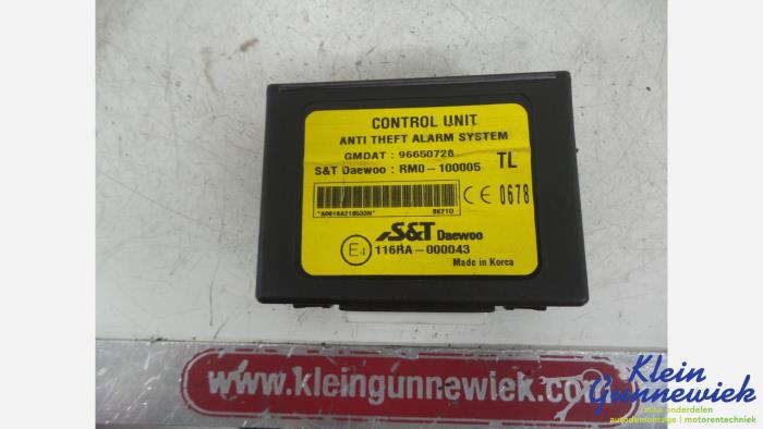 Gebruikte Computer Diversen Chevrolet Aveo Prijs € 20,00 Margeregeling aangeboden door Klein Gunnewiek Autodemontage & Motorentechniek