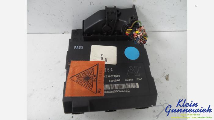 Gebruikte Bodycontrol Module Opel Vectra Prijs € 17,00 Margeregeling aangeboden door Klein Gunnewiek Autodemontage & Motorentechniek