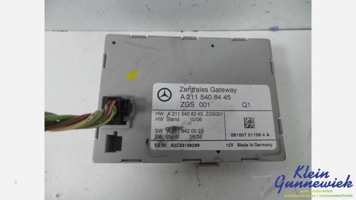 Gebruikte Computer Diversen Mercedes E-Klasse Prijs € 33,00 Margeregeling aangeboden door Klein Gunnewiek Autodemontage & Motorentechniek