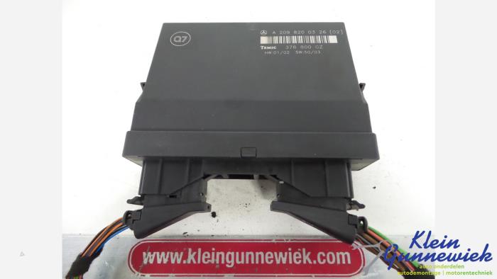Gebruikte Computer Diversen Mercedes CLK Prijs € 15,00 Margeregeling aangeboden door Klein Gunnewiek Autodemontage & Motorentechniek