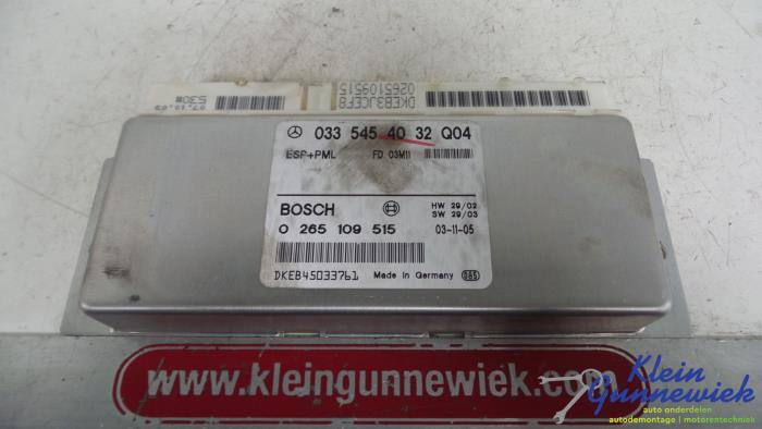 Gebruikte Esp computer Mercedes E-Klasse Prijs € 145,00 Margeregeling aangeboden door Klein Gunnewiek Autodemontage & Motorentechniek