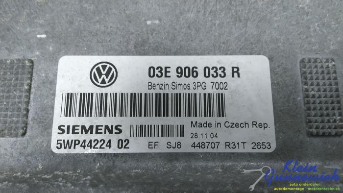 Gebruikte Inspuitcomputer Volkswagen Polo Prijs € 65,00 Margeregeling aangeboden door Klein Gunnewiek Autodemontage & Motorentechniek