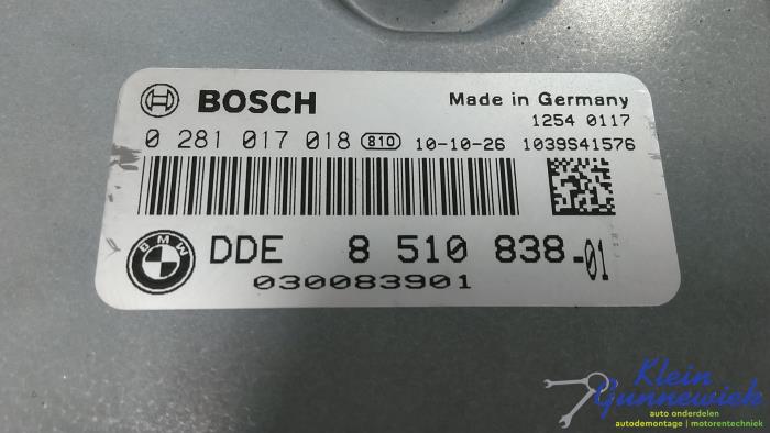 Gebruikte Inspuitcomputer BMW X6 Prijs € 495,00 Margeregeling aangeboden door Klein Gunnewiek Autodemontage & Motorentechniek