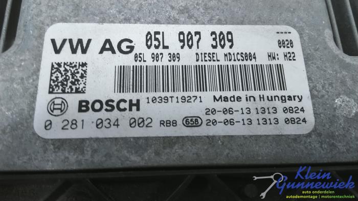 Gebruikte Inspuitcomputer Audi A4 Prijs € 224,00 Margeregeling aangeboden door Klein Gunnewiek Autodemontage & Motorentechniek