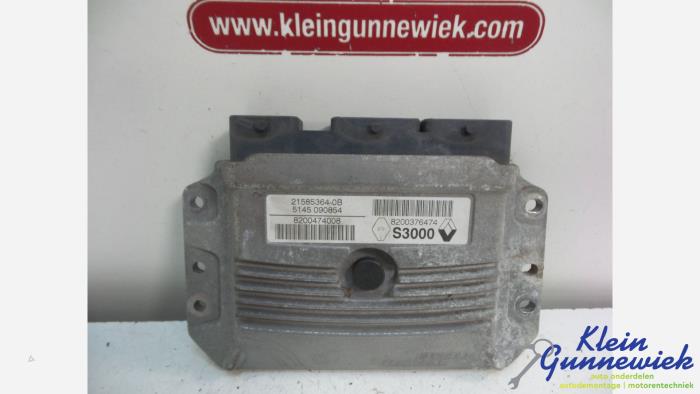 Gebruikte Inspuitcomputer Renault Modus Prijs € 59,00 Margeregeling aangeboden door Klein Gunnewiek Autodemontage & Motorentechniek