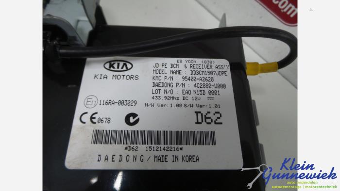 Computer Body Control van een Kia Ceed 2016