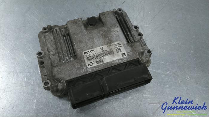 Gebruikte Inspuitcomputer Opel Zafira Prijs € 63,00 Margeregeling aangeboden door Klein Gunnewiek Autodemontage & Motorentechniek