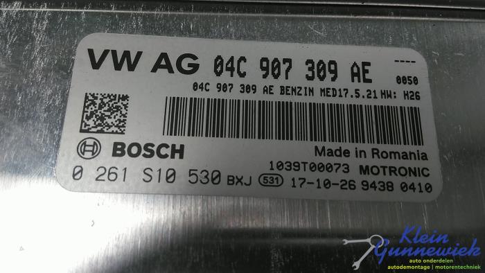Gebruikte Inspuitcomputer Audi A3 Prijs € 36,00 Margeregeling aangeboden door Klein Gunnewiek Autodemontage & Motorentechniek