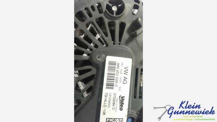 Gebruikte Alternator Volkswagen Polo Prijs € 122,00 Margeregeling aangeboden door Klein Gunnewiek Autodemontage & Motorentechniek