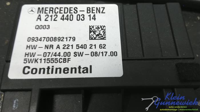 Gebruikte Brandstofpomp module Mercedes C-Klasse Prijs € 34,00 Margeregeling aangeboden door Klein Gunnewiek Autodemontage & Motorentechniek