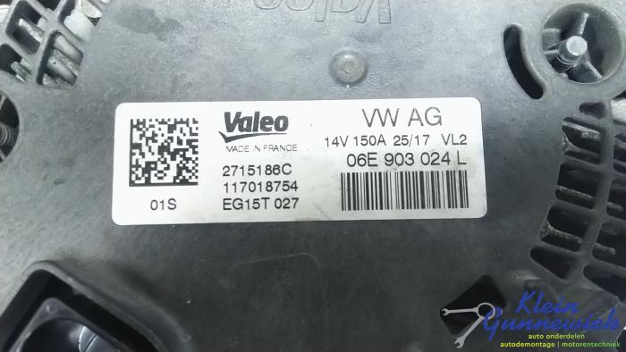 Gebruikte Alternator Audi S4 Prijs € 113,00 Margeregeling aangeboden door Klein Gunnewiek Autodemontage & Motorentechniek