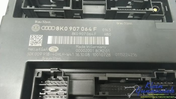 Gebruikte Computer Body Control Audi A5 Prijs € 125,00 Margeregeling aangeboden door Klein Gunnewiek Autodemontage & Motorentechniek