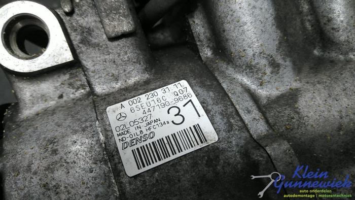 Gebruikte Aircopomp Mercedes E-Klasse Prijs € 58,00 Margeregeling aangeboden door Klein Gunnewiek Autodemontage & Motorentechniek