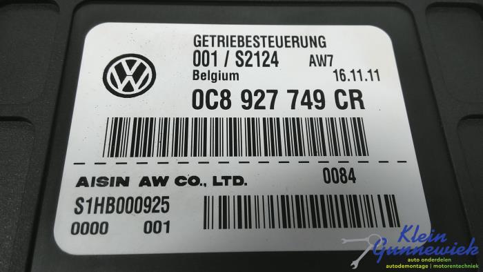 Gebruikte Computer Automatische Bak Porsche Panamera Prijs € 195,00 Margeregeling aangeboden door Klein Gunnewiek Autodemontage & Motorentechniek
