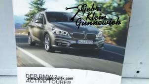 Gebruikte Instructie Boekje BMW 2-Serie Prijs € 20,00 Margeregeling aangeboden door Gebr.Klein Gunnewiek Ho.BV