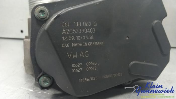 Gebruikte Gasklephuis Audi A4 Prijs € 35,00 Margeregeling aangeboden door Klein Gunnewiek Autodemontage & Motorentechniek