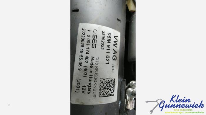 Gebruikte Startmotor Audi RS4 Prijs € 62,00 Margeregeling aangeboden door Klein Gunnewiek Autodemontage & Motorentechniek