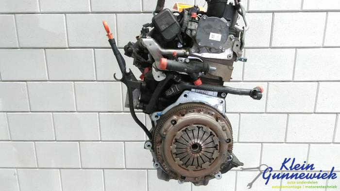 Motor van een Seat Ibiza 2011
