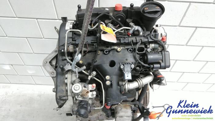 Motor van een Seat Ibiza 2011