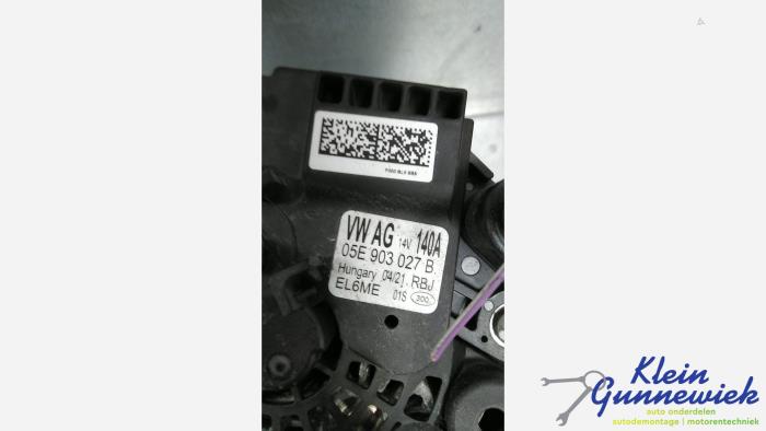 Dynamo van een Volkswagen Golf 2021
